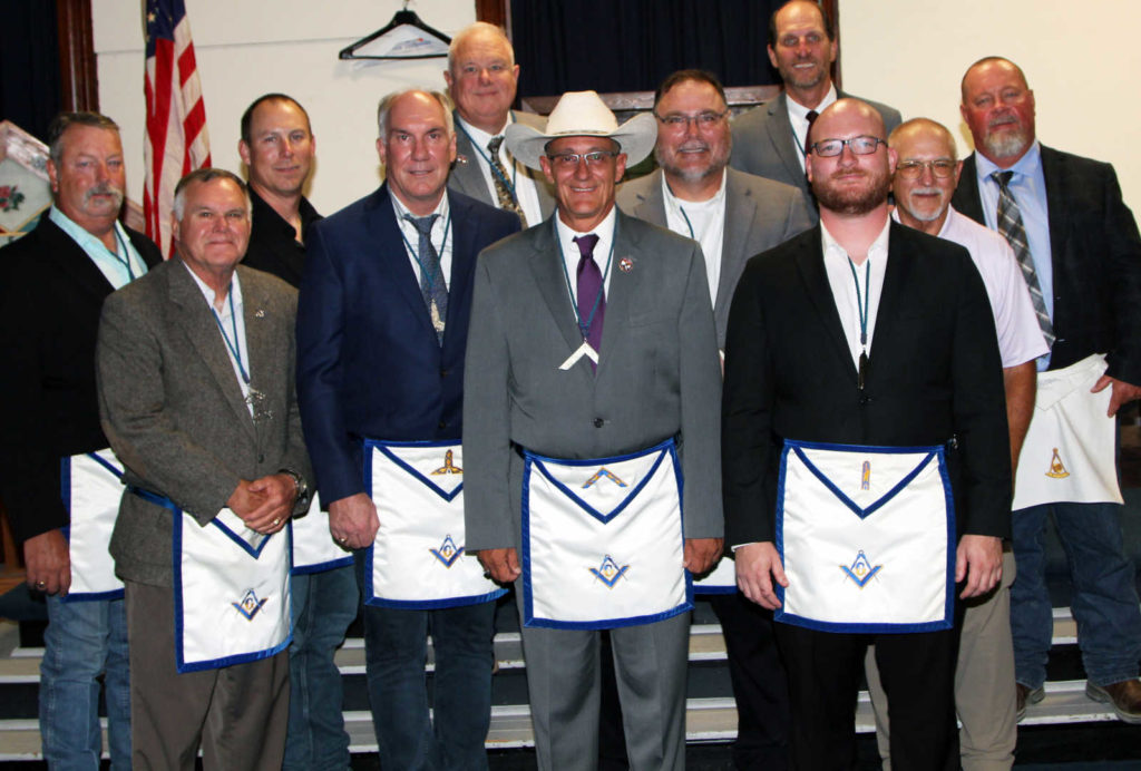 Bolivar Masonic Lodge #418 AF & AM, Sanger Texas Officers 2023
