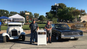 Bolivar Masonic Lodge #418 AF & AM, Sanger Texas Information Tent American Legion Car Show