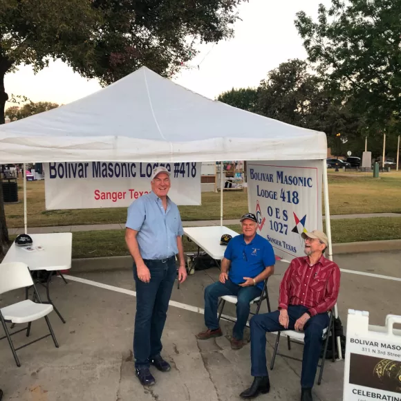 Sanger Sellabration Lodge Information Tent