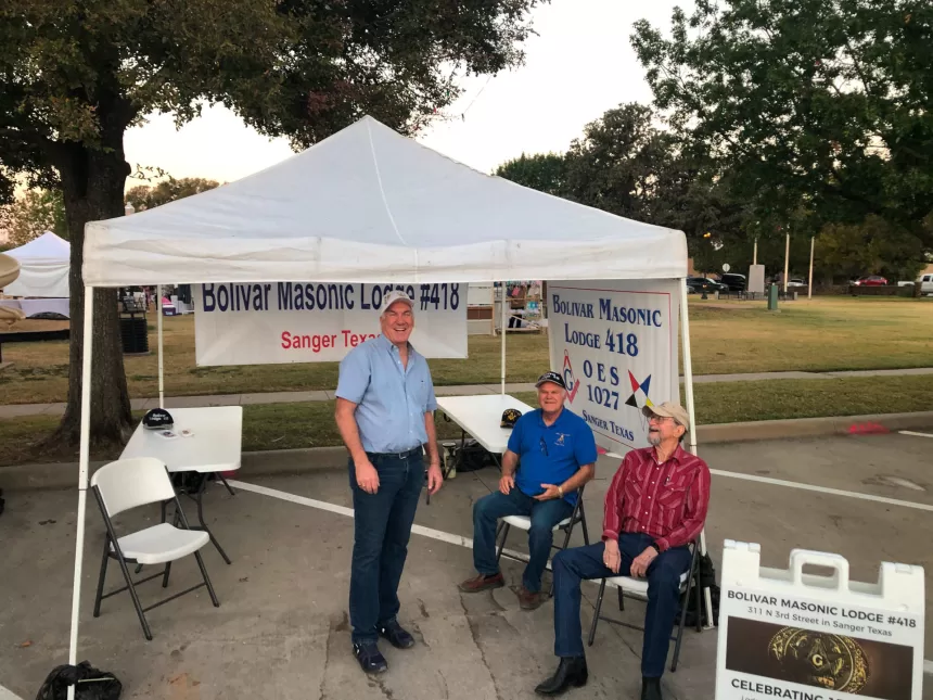 Sanger Sellabration Lodge Information Tent