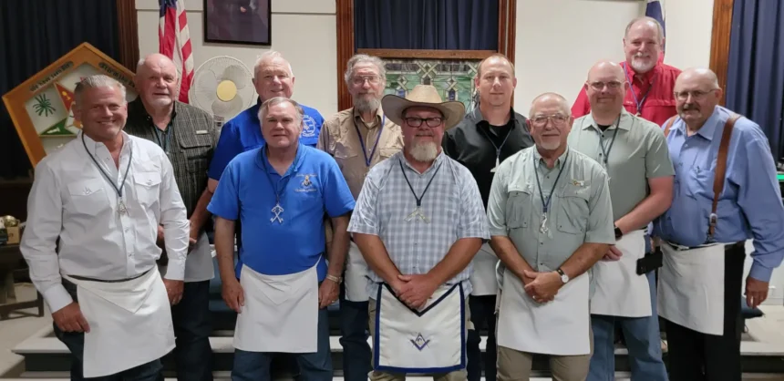 Bolivar Masonic Lodge Officer Installation 2025