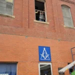 Bolivar Masonic Lodge East Windows