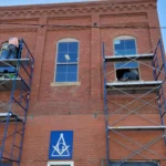 Bolivar Masonic Lodge East Windows