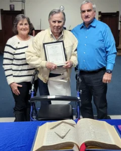Bolivar Masonic Lodge Service Pin Billy Ezell